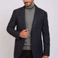 Men Regular Fit Blazer Navy