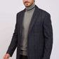 Men Regular Fit Blazer Navy