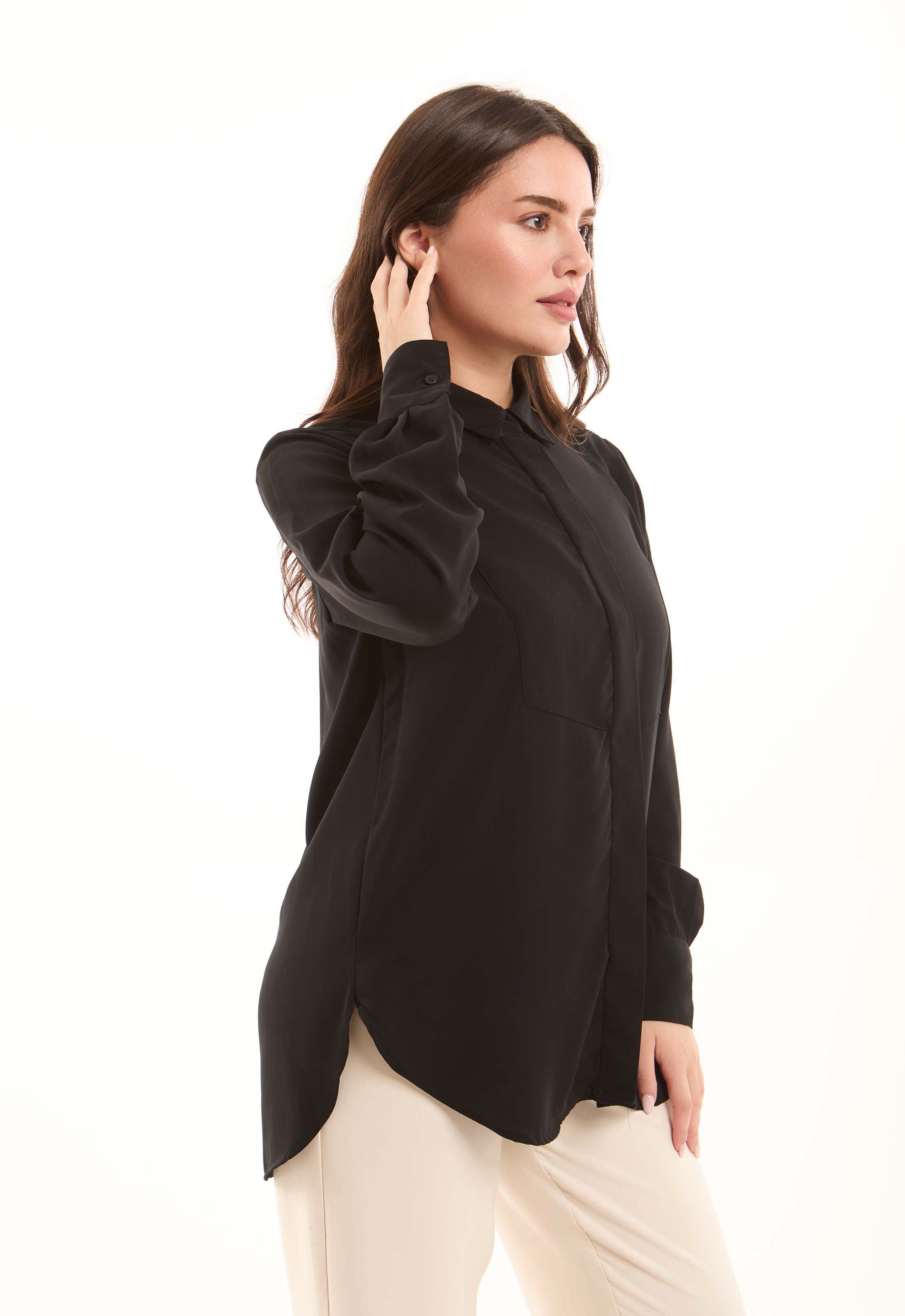 Minimalist Longline Shirt