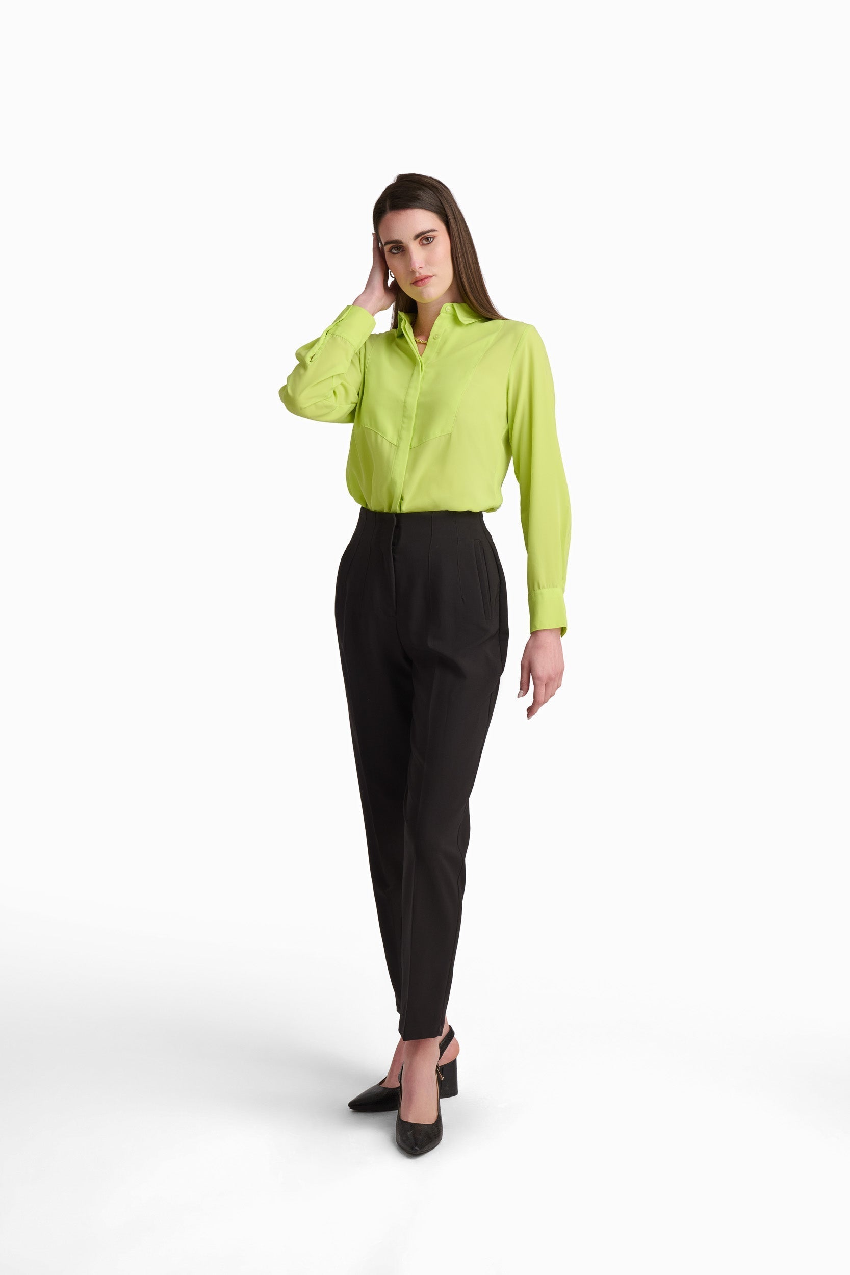 Elegant Minimalist Longline Shirt