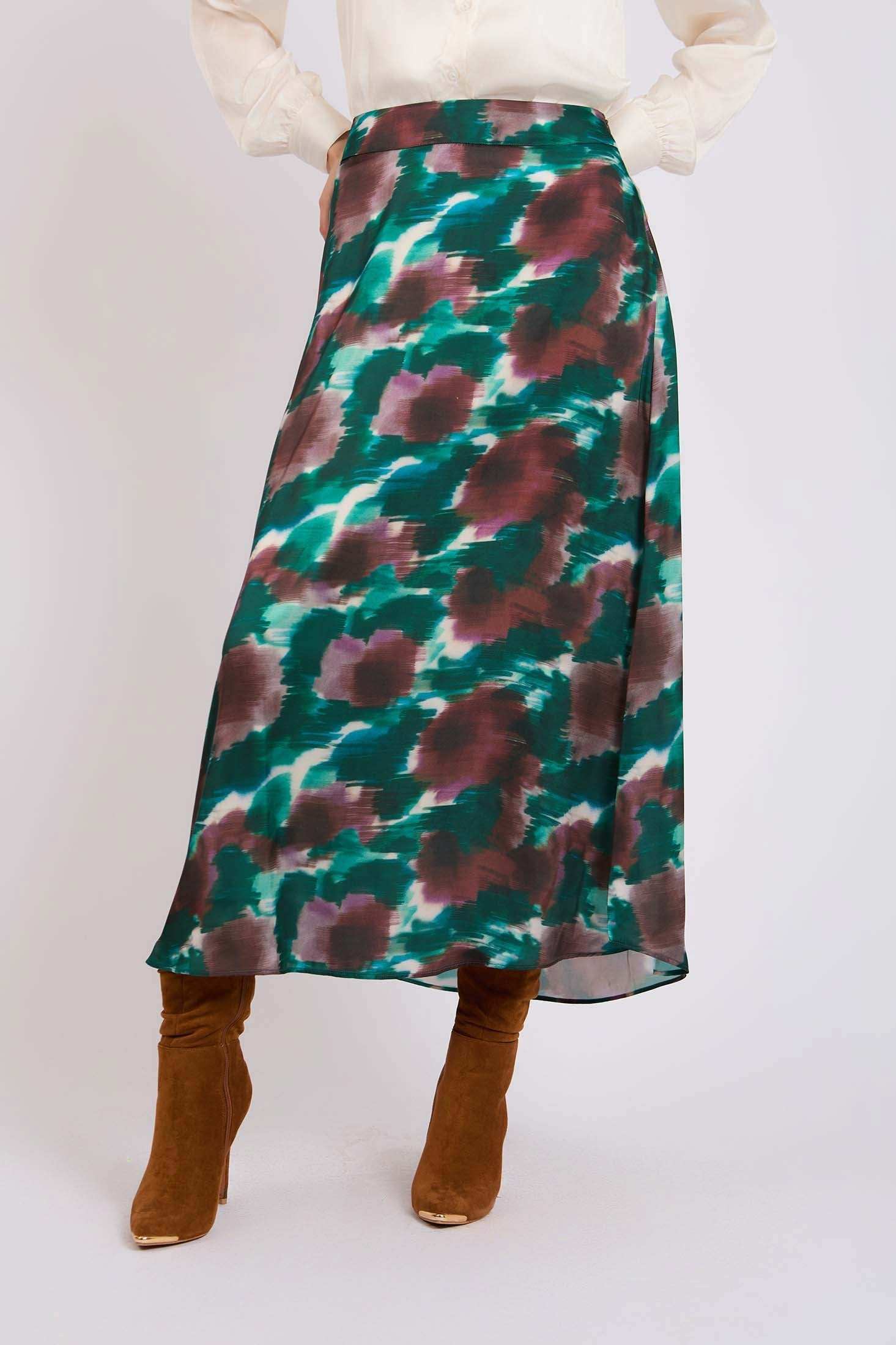 Women Regular Fit Skirt Multicolor
