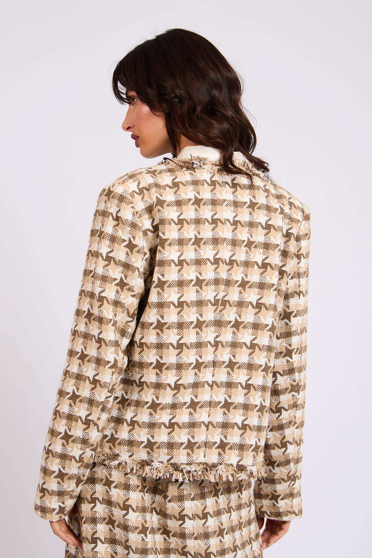 Women Regular Fit Jacket Multicolor