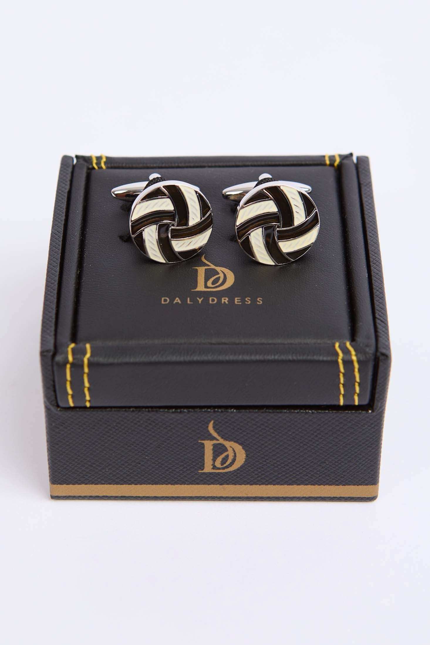 Men Regular Fit Cufflink  Multicolor