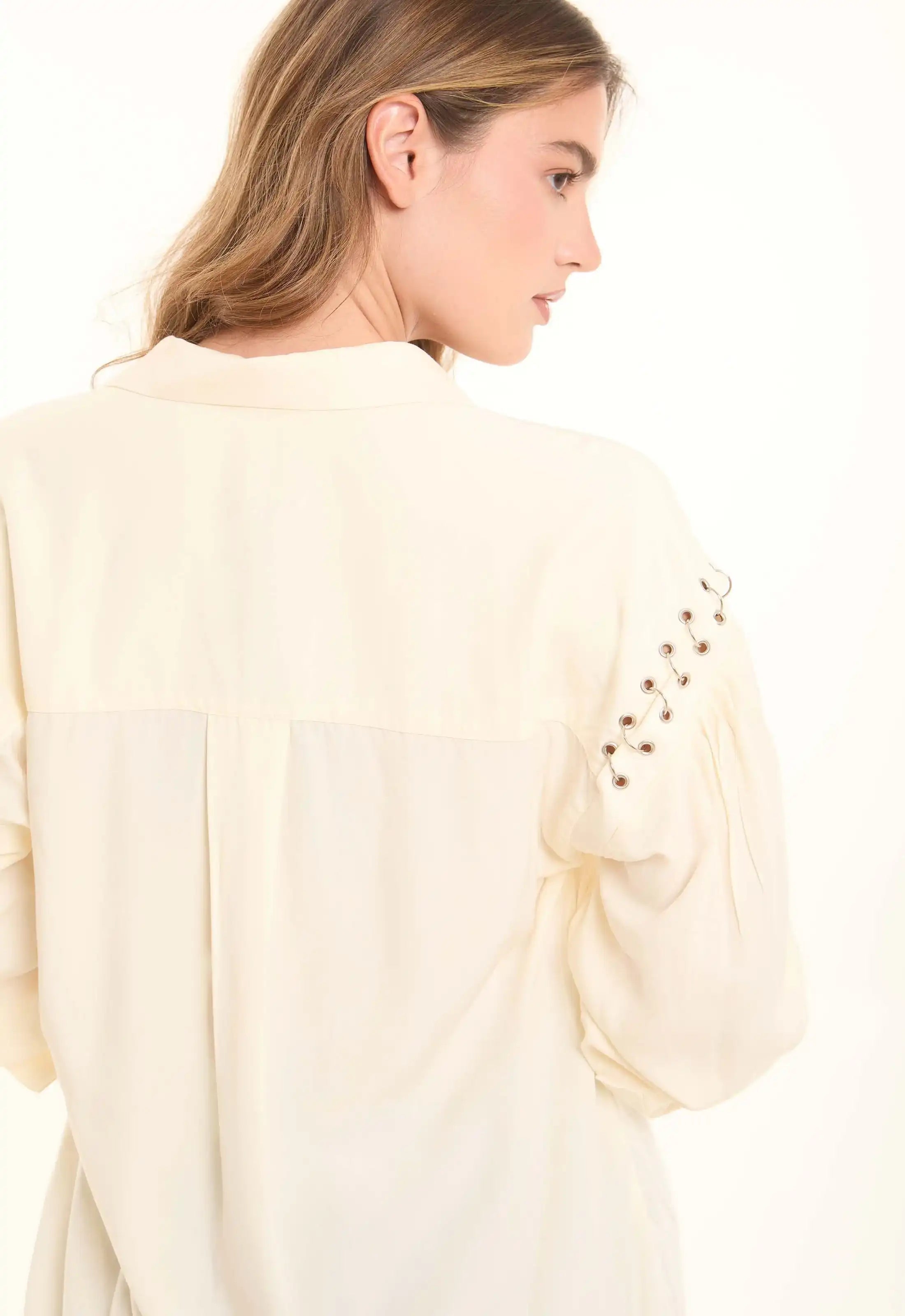 Soft Tencel Shirt with a Gentle Sheen