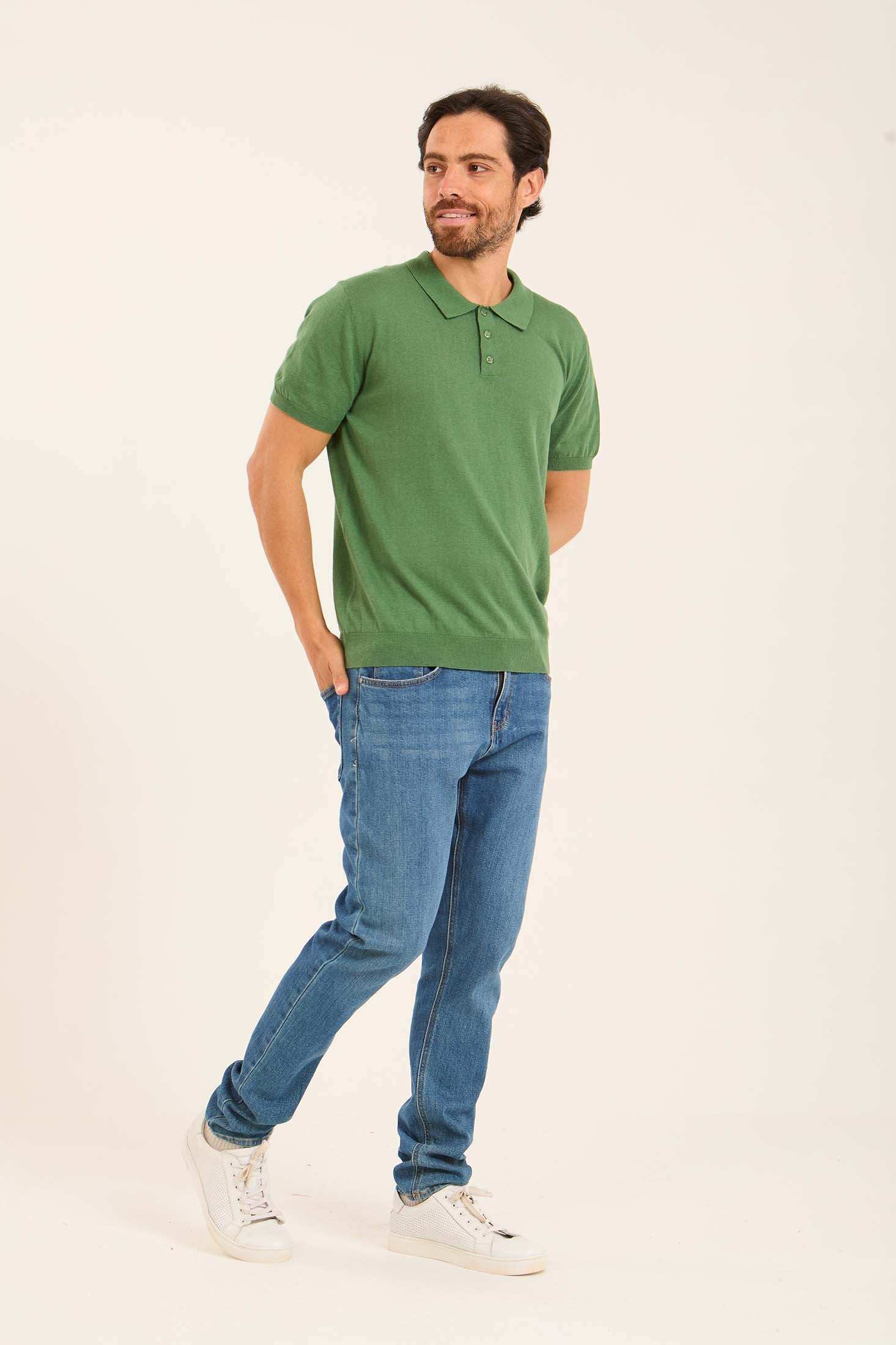 Classic Solid Short Sleeves Polo Shirt