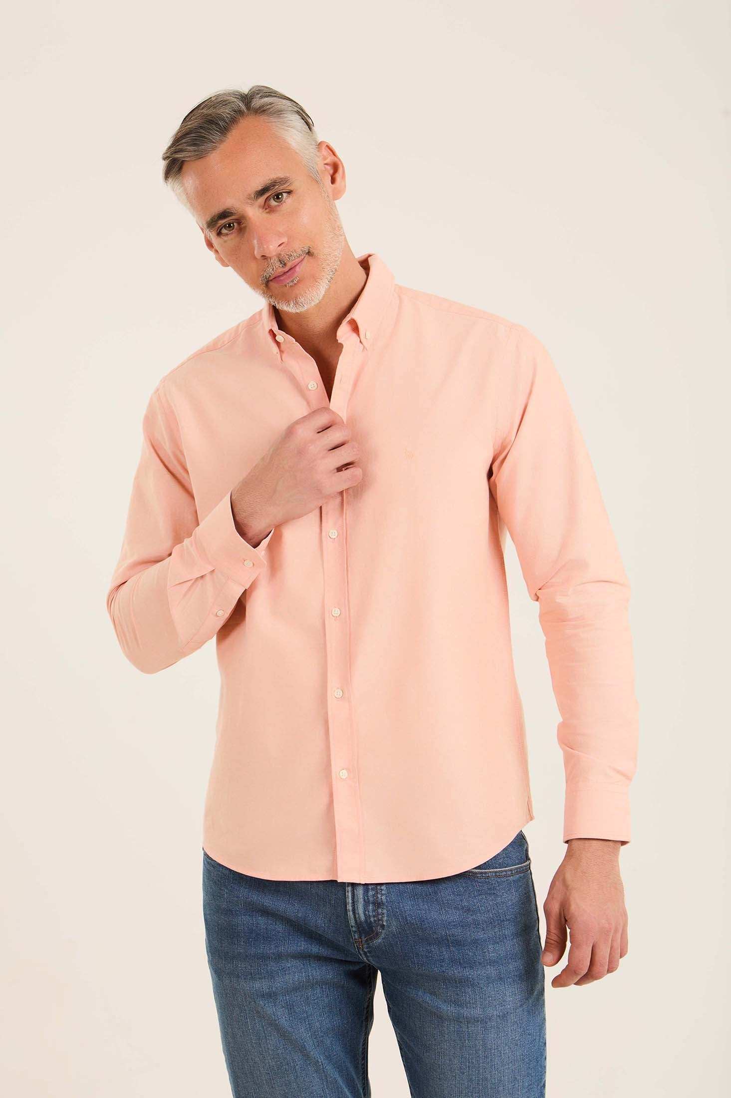Elegant Solid Long Sleeves Shirt
