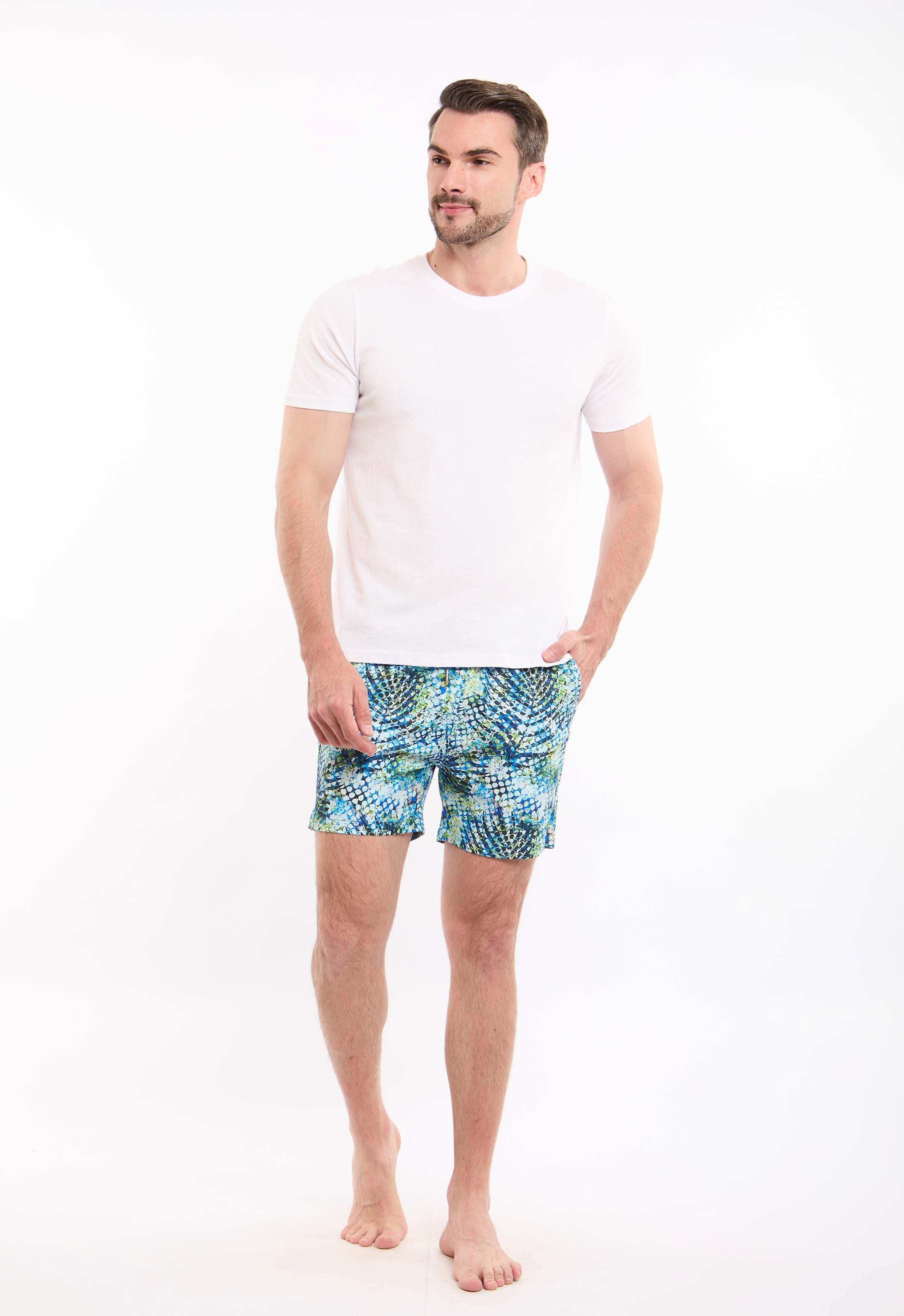 Patterned Summer Swim Shorts