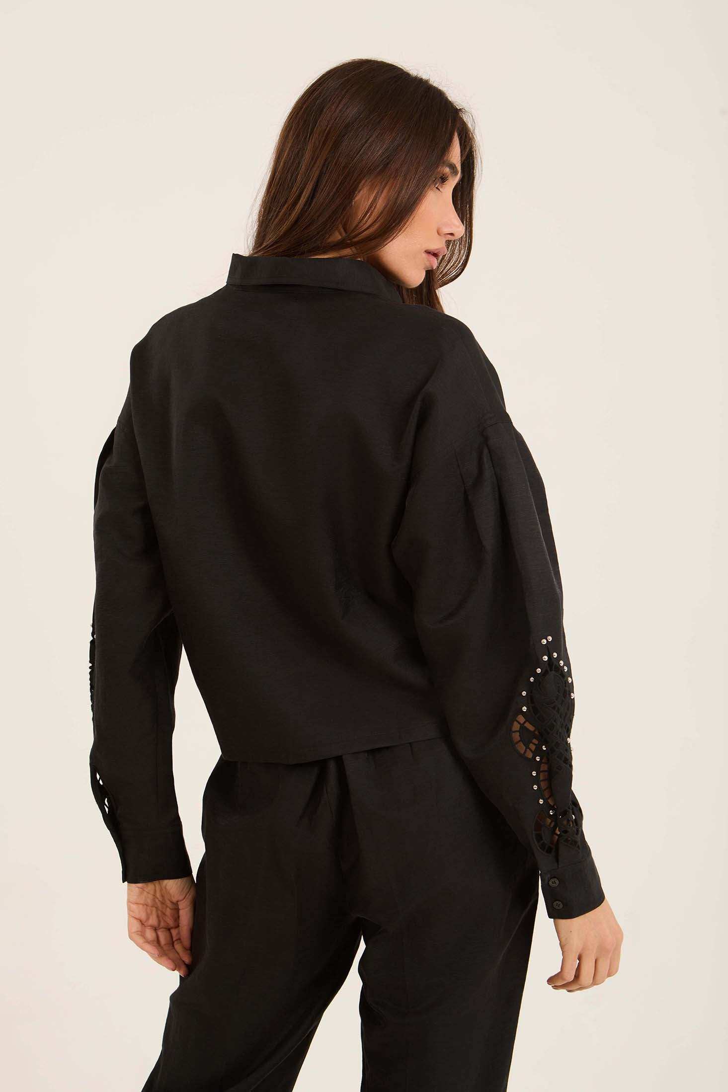 Lightweight Linen-Blend Belted Jacket