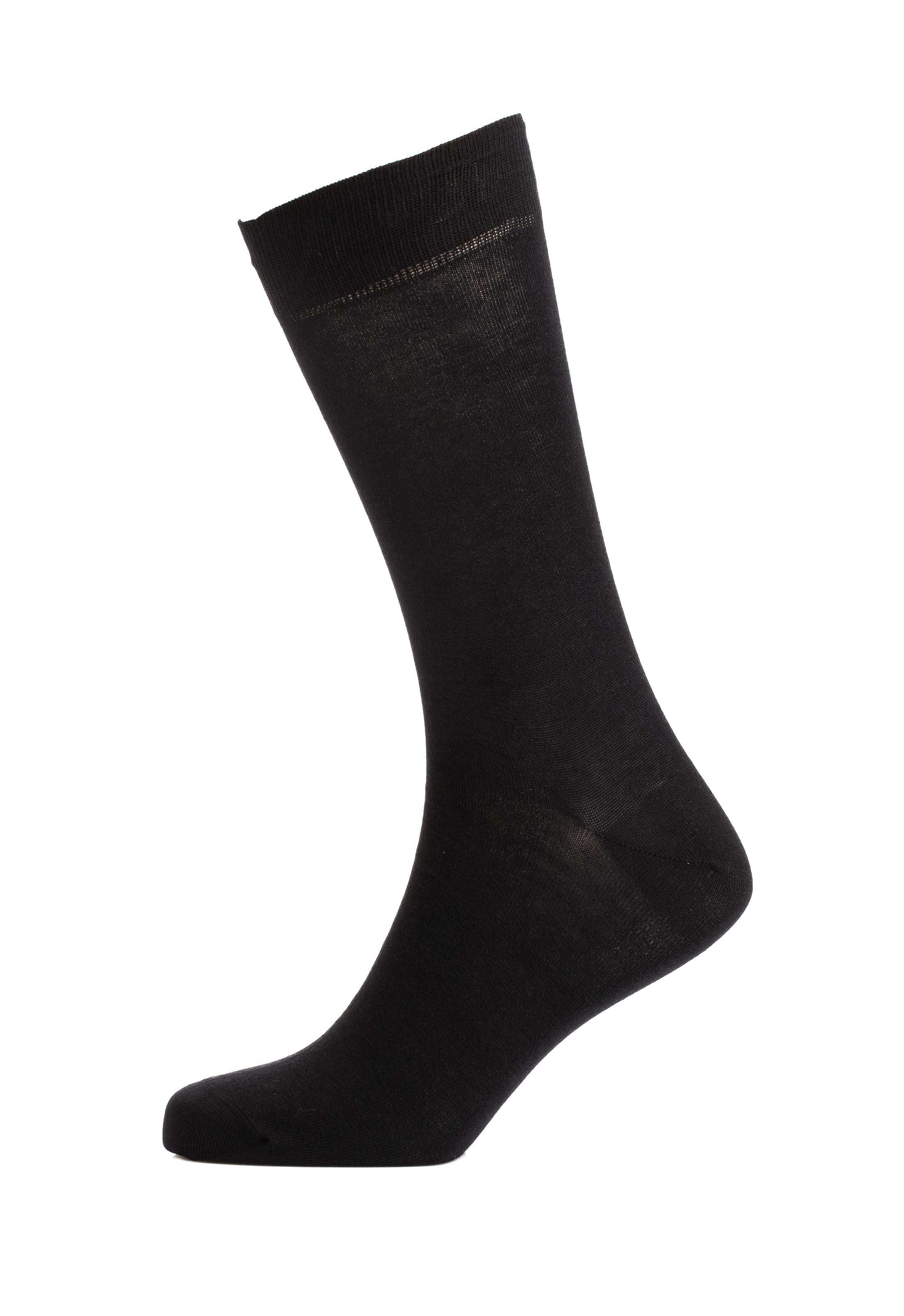 Solid Slip On Cotton Mid-Calf Socks