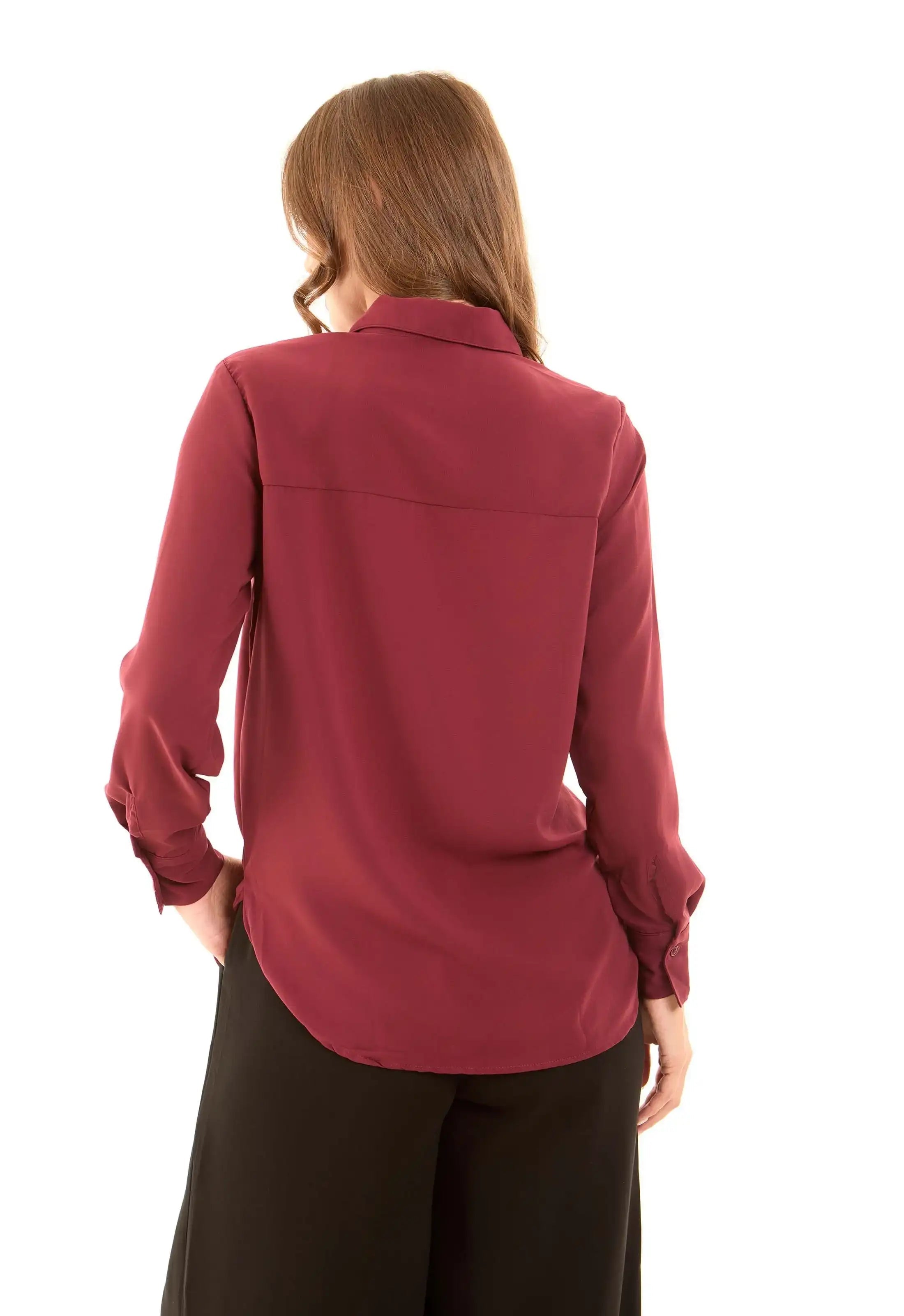 Elegant Minimalist Longline Shirt