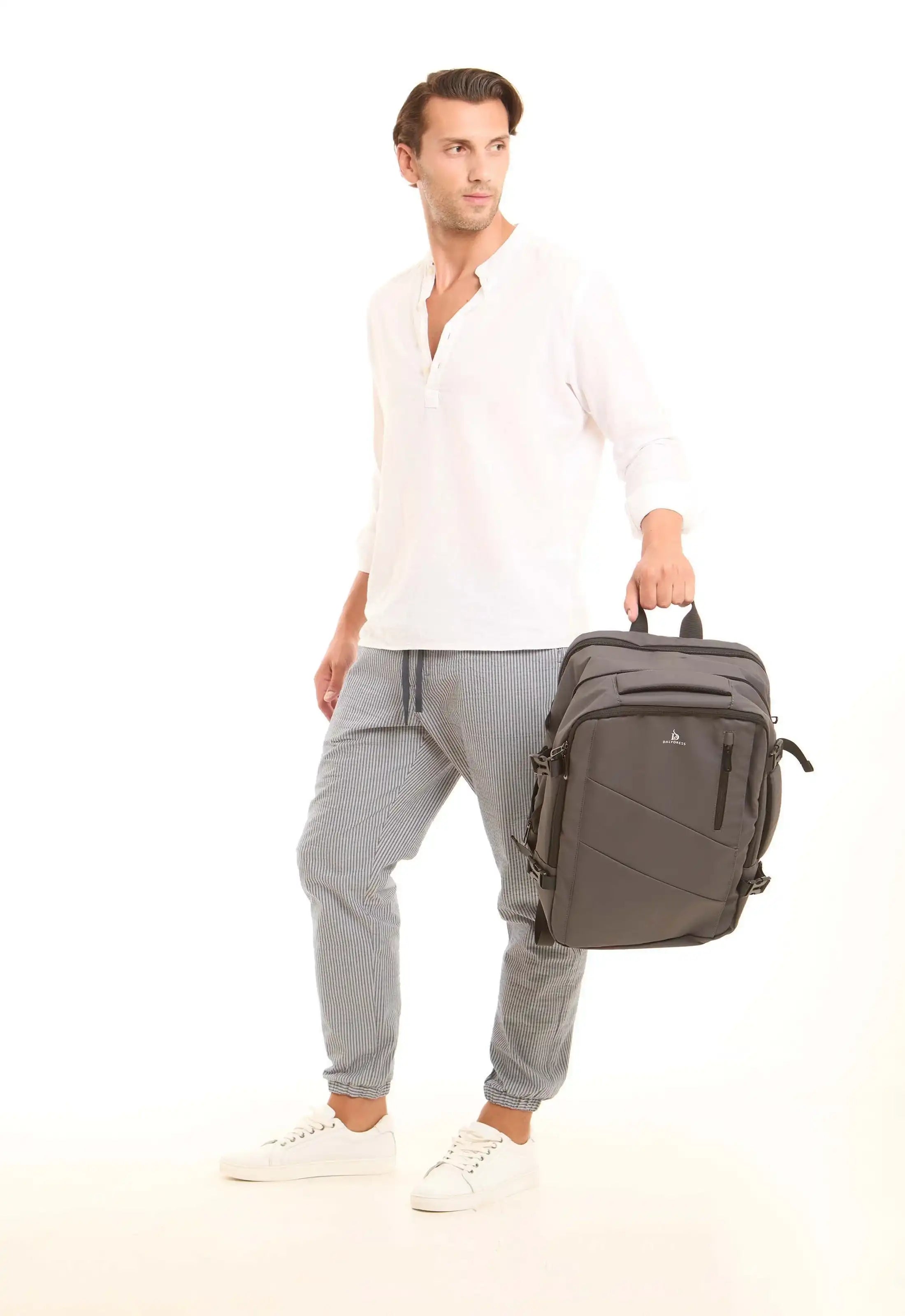 Laptop Backpack with Front Zipped Pocket