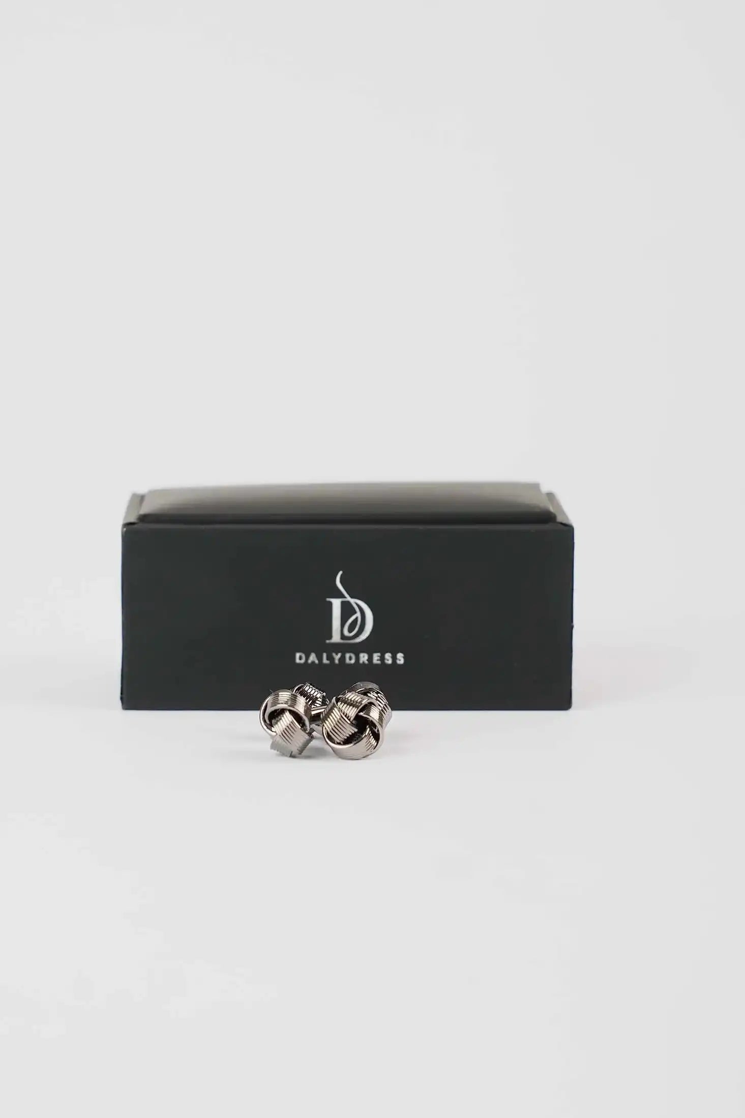 Textured Woven Knot Cufflinks