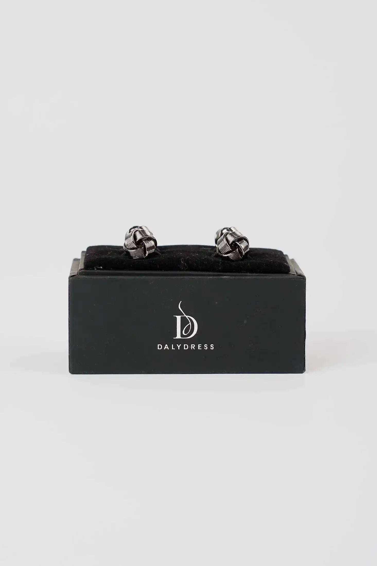 Textured Woven Knot Cufflinks