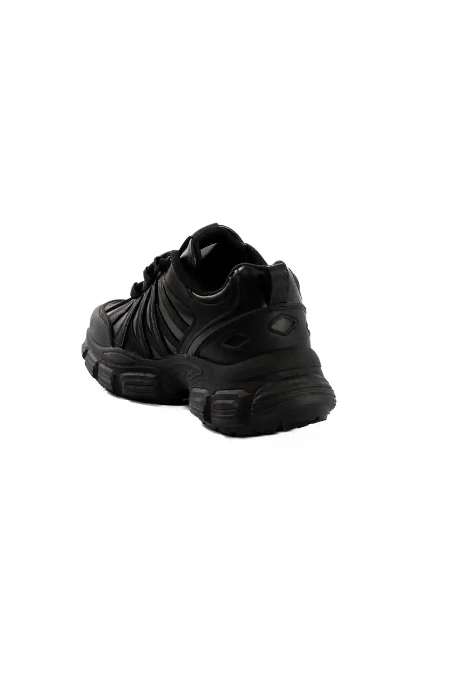 Chunky Lace-Up Sneaker Design