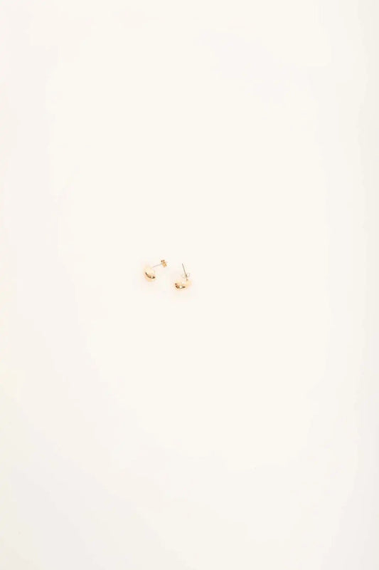 Minimal Teardrop Stud Earrings