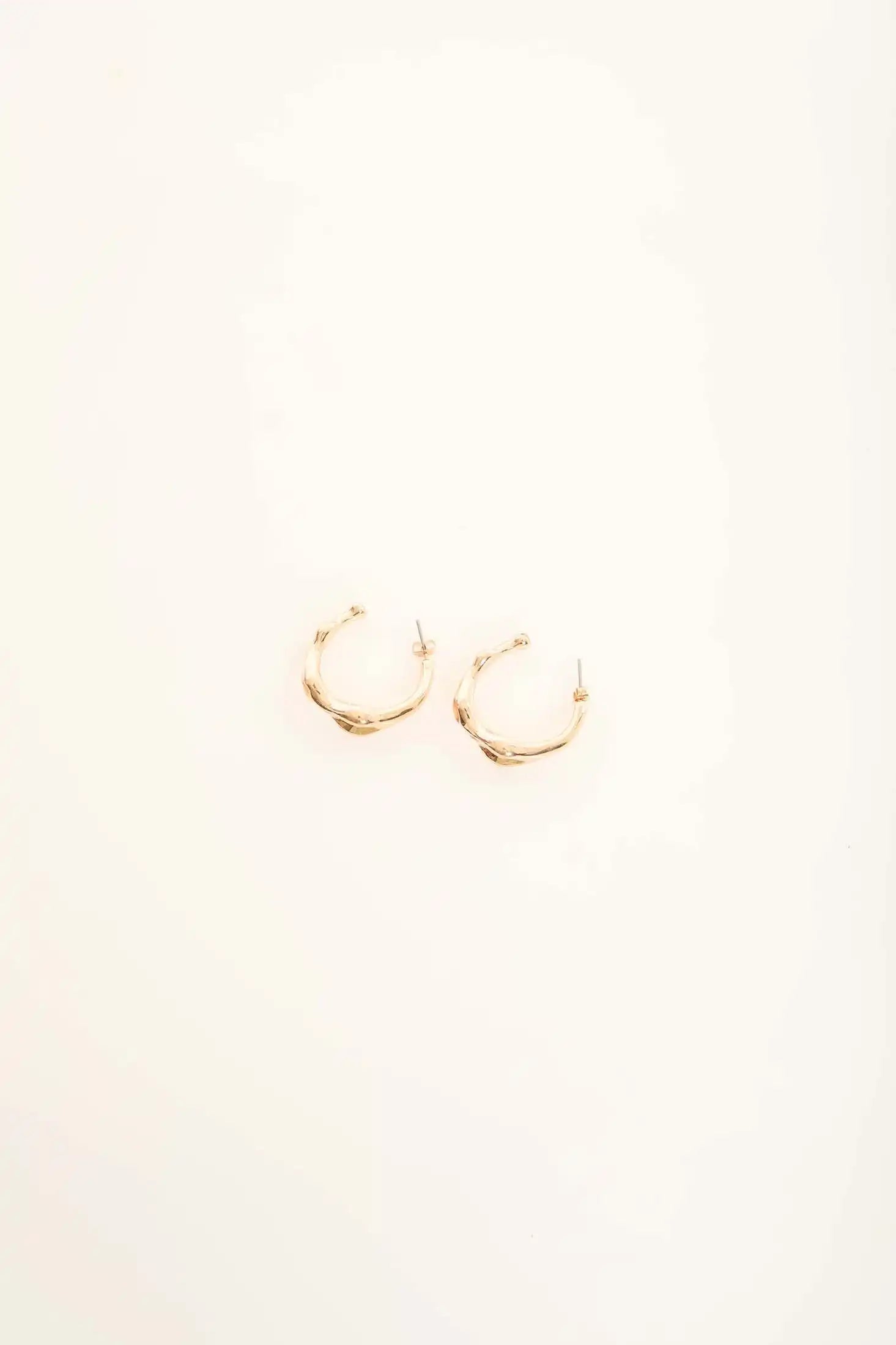 Twisted Hoop Earrings