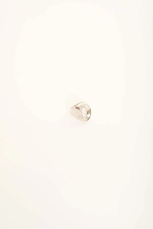 Sculpted Irregular Hollow Statement Ring