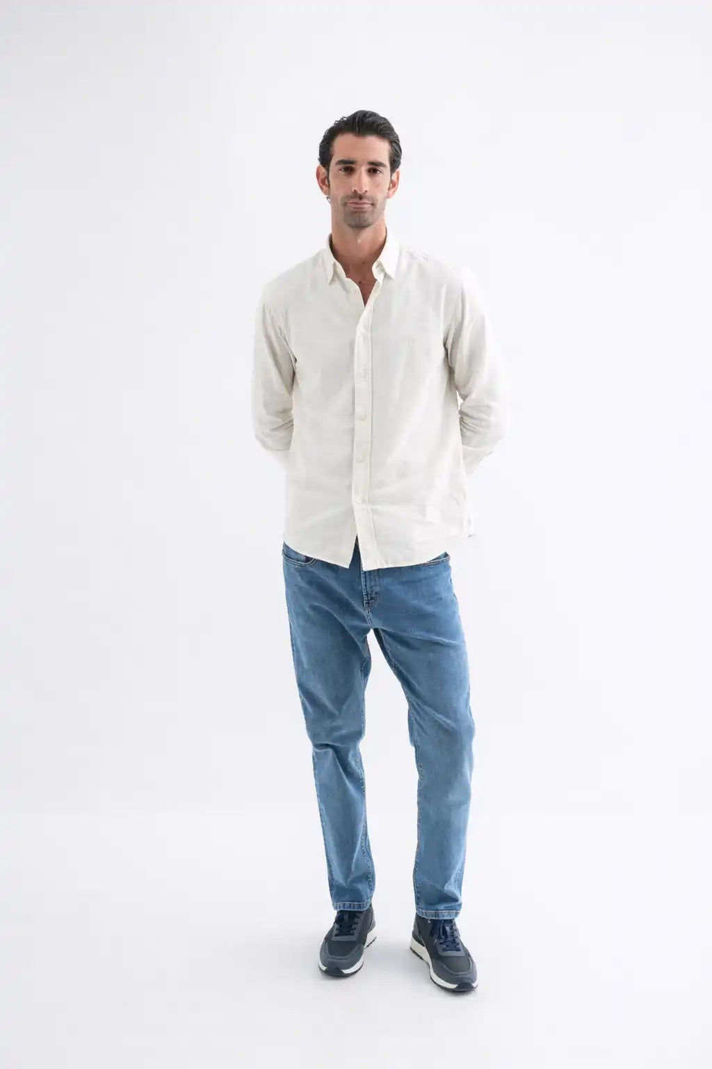 Pure Linen White Shirt