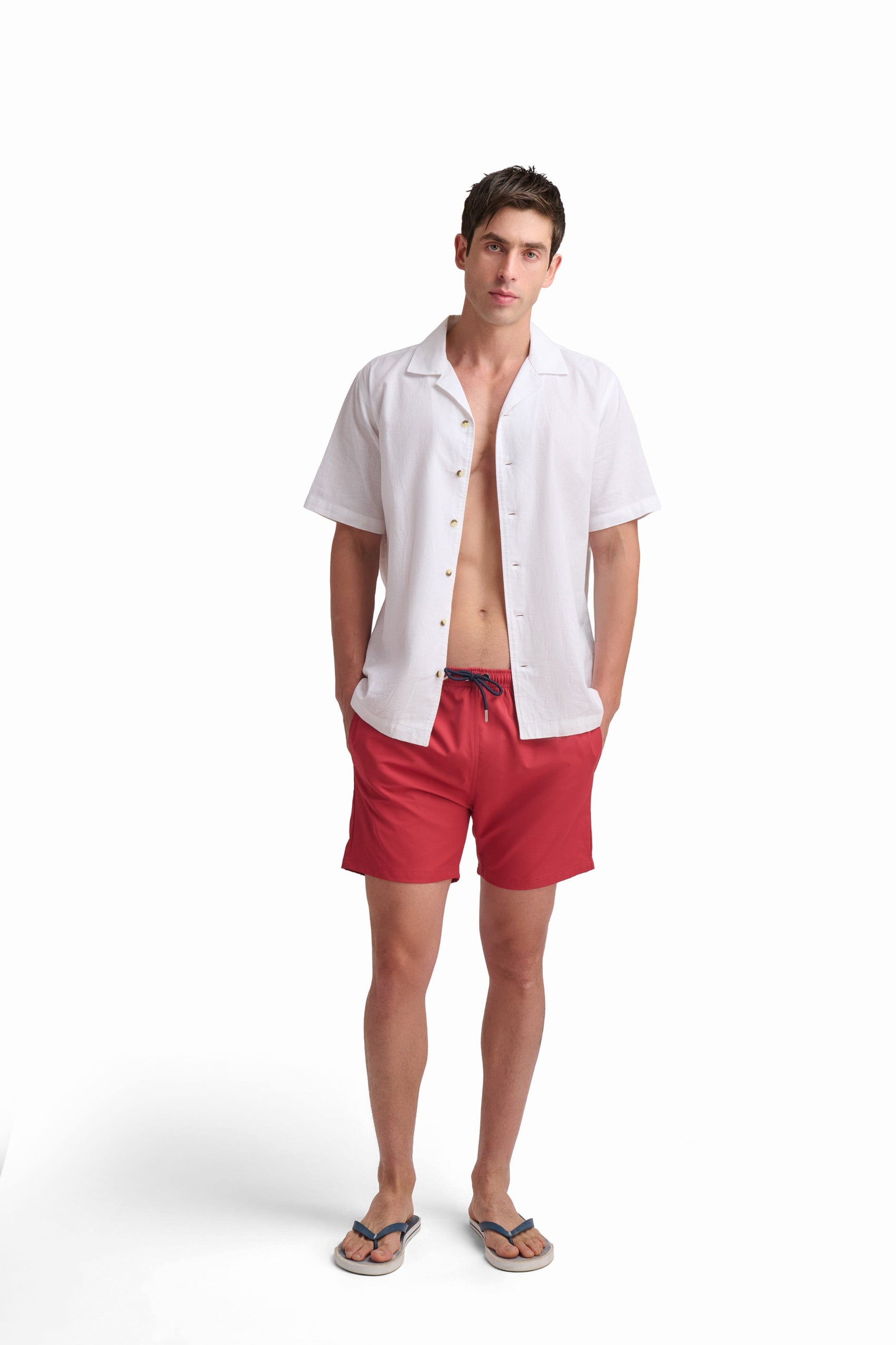 Red Swim Shorts