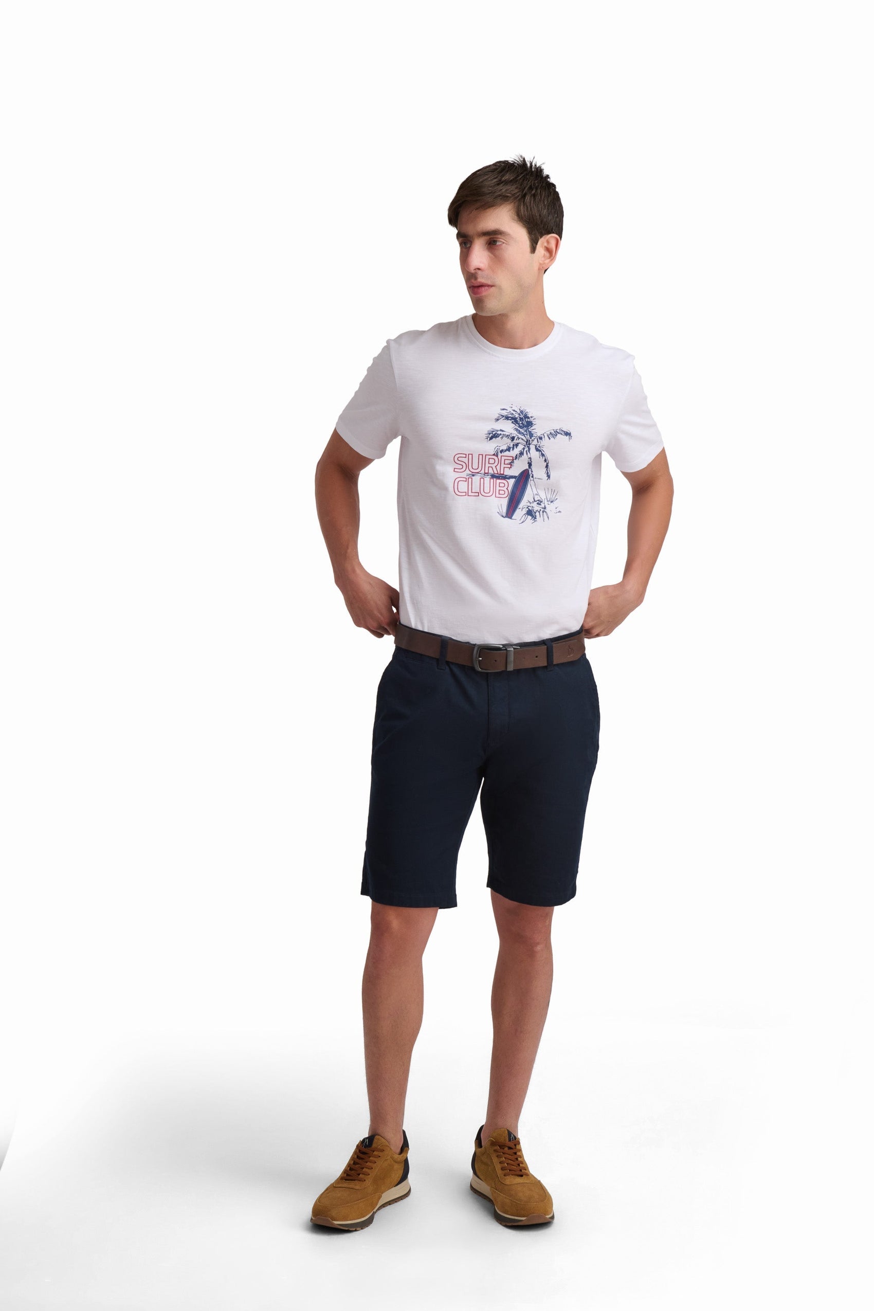White Surf Club Graphic T-Shirt