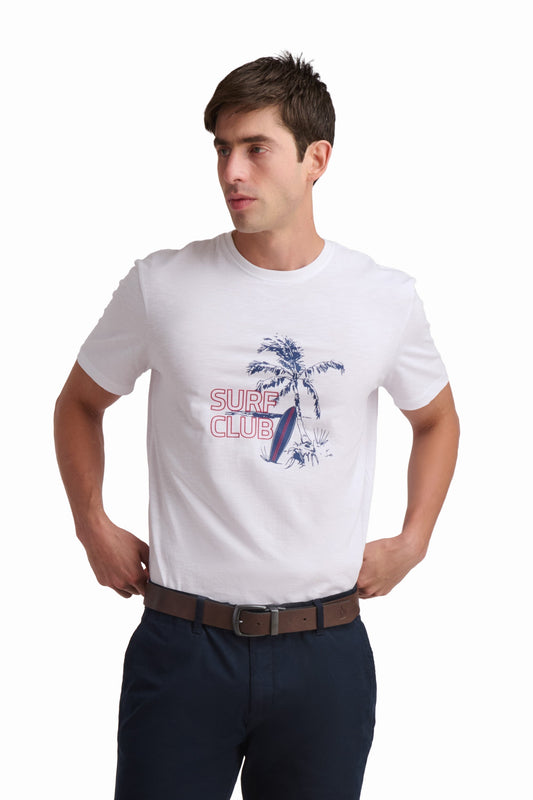 White Surf Club Graphic T-Shirt