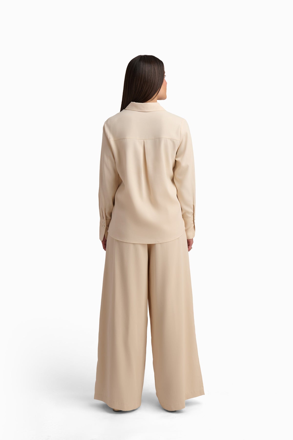 Beige Utility Blouse
