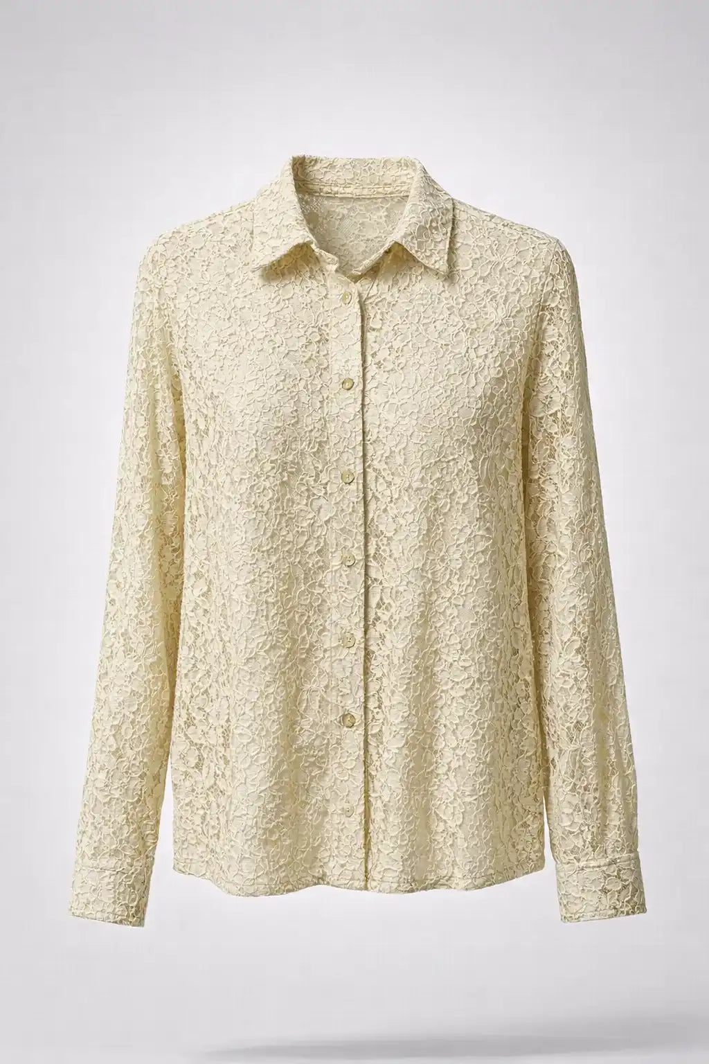 Soft Print Button-Up Shirt