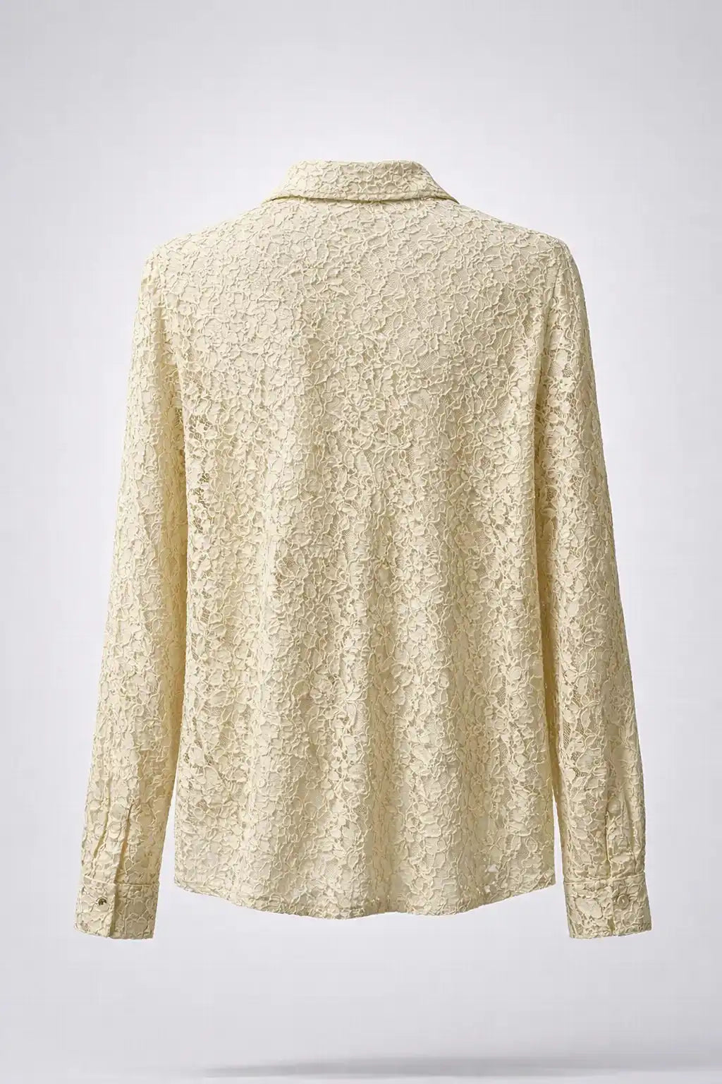 Soft Print Button-Up Shirt