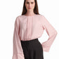 Soft Blush Relaxed Blouse