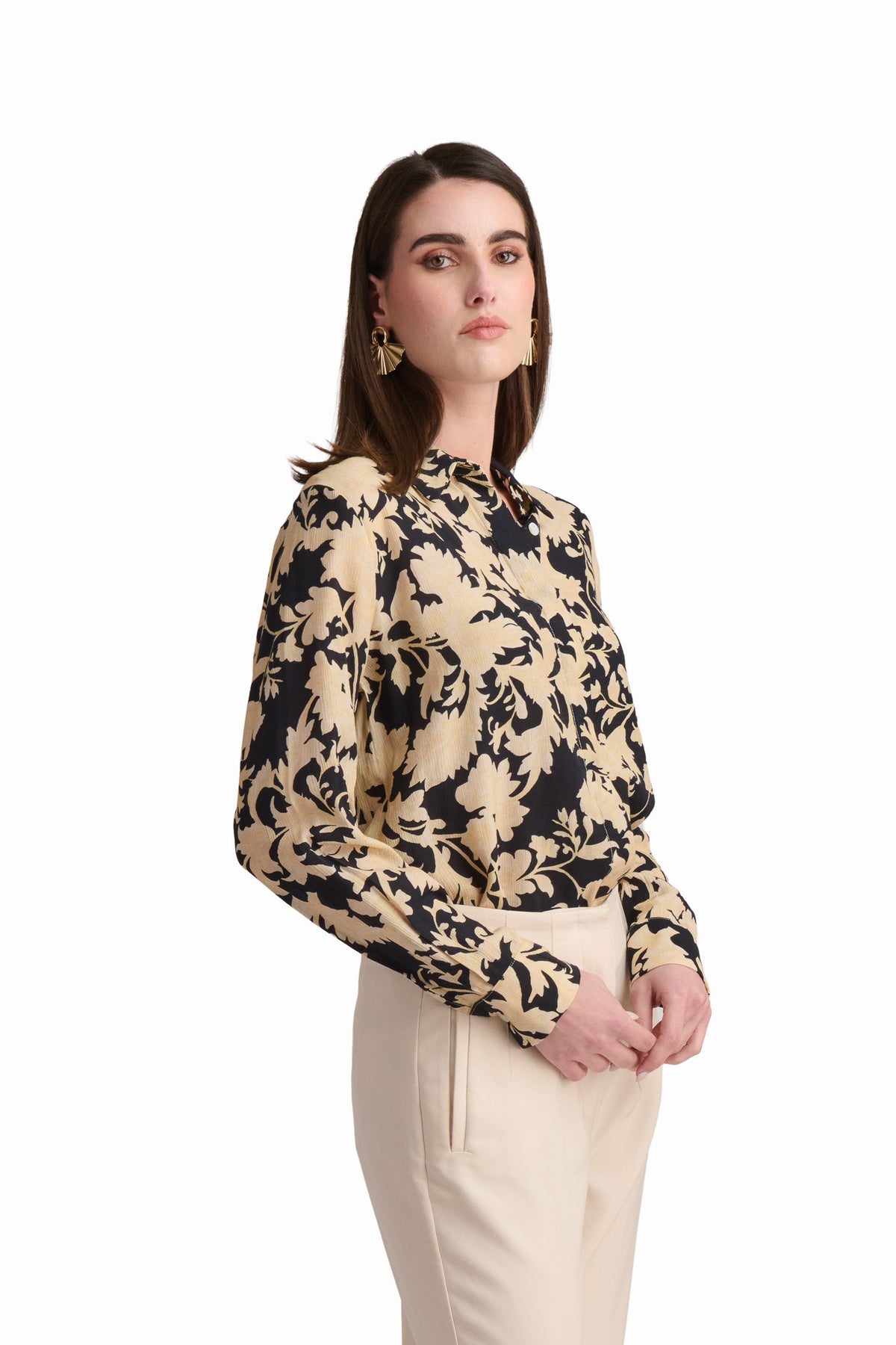 Coral Bloom Blouse