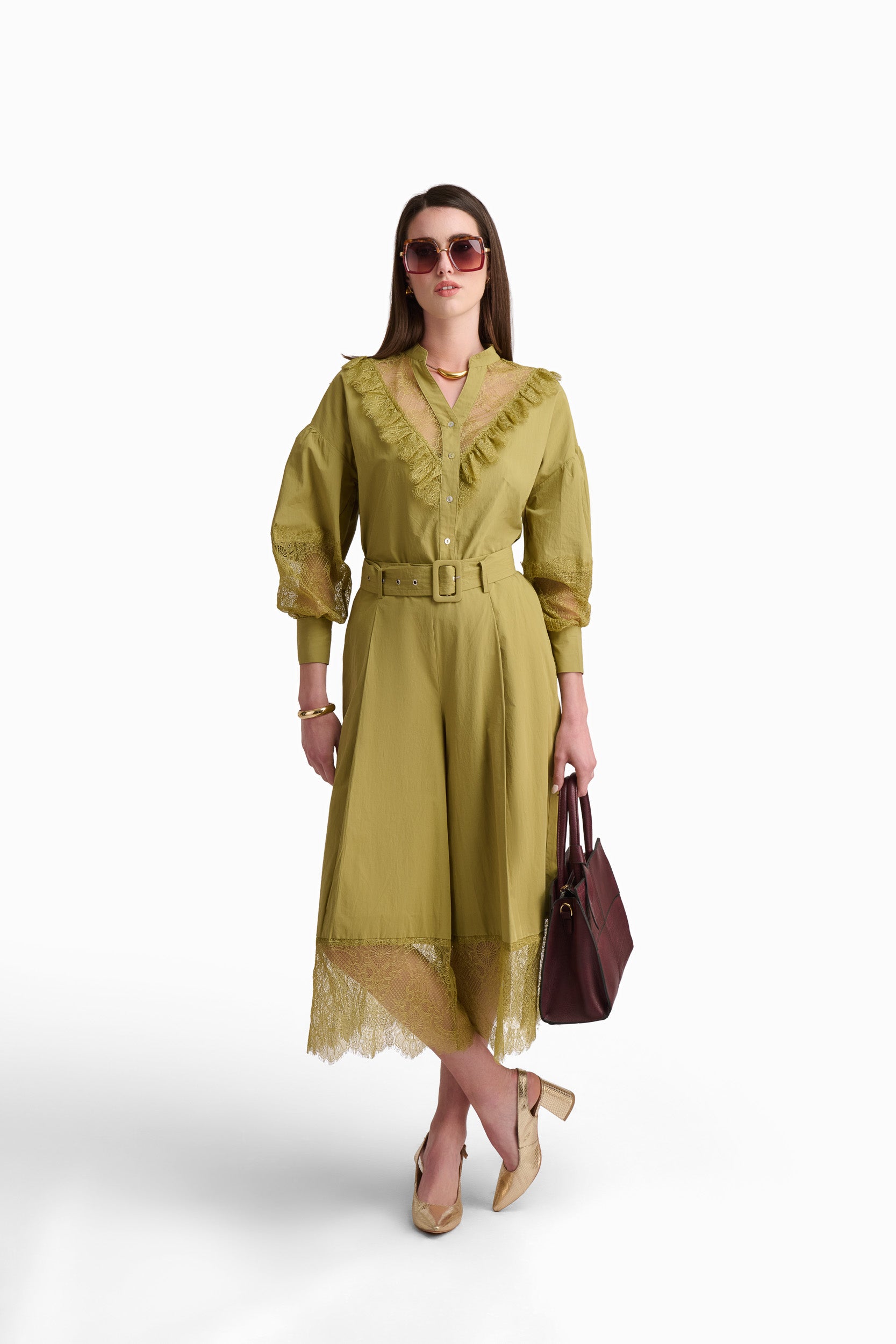 The Moss Lace Blouse