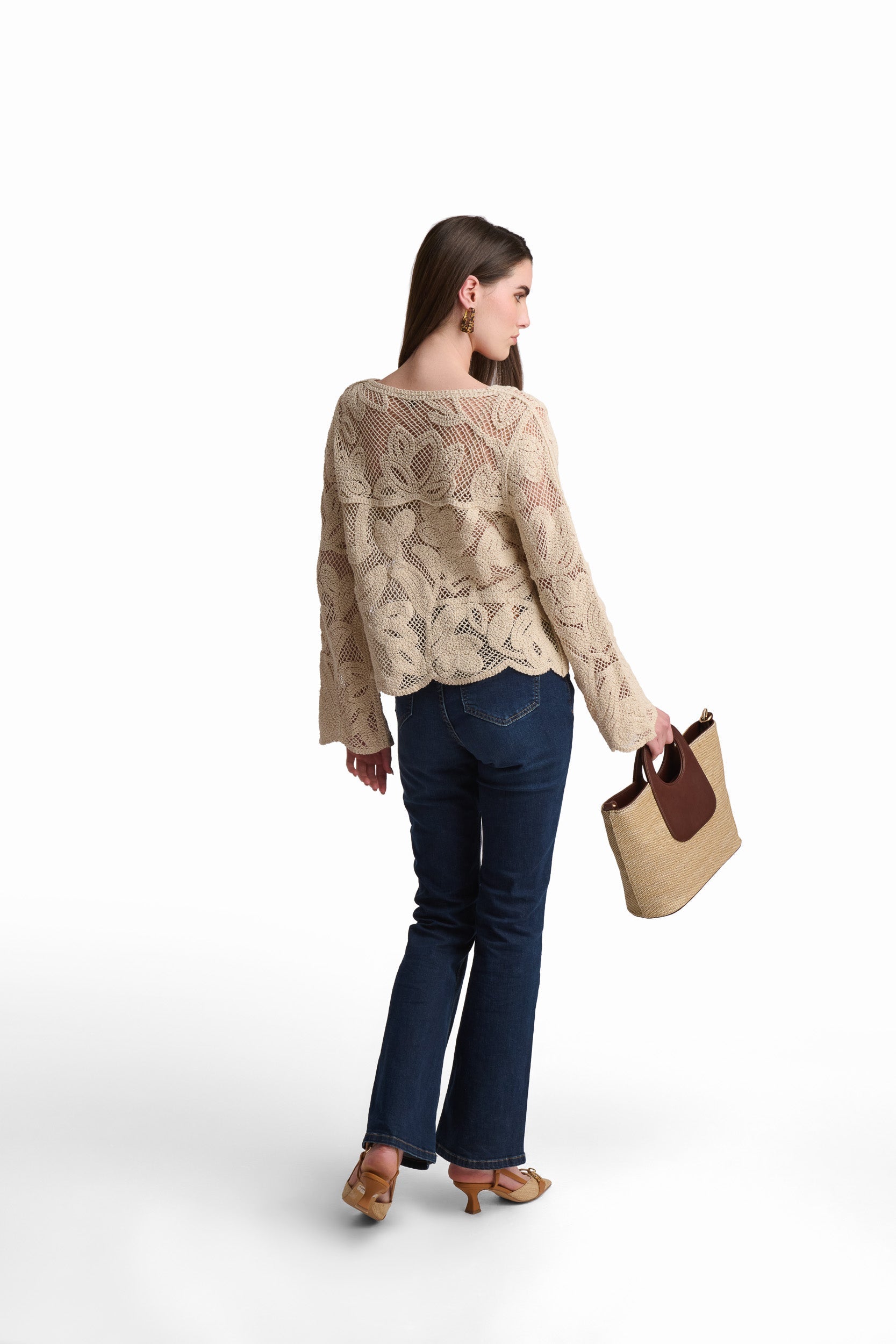 Vintage Lace Whisper Cardigan