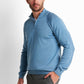 Zip-Front Collared Pullover