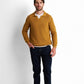 V-Neck Collared Pullover