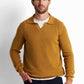 V-Neck Collared Pullover