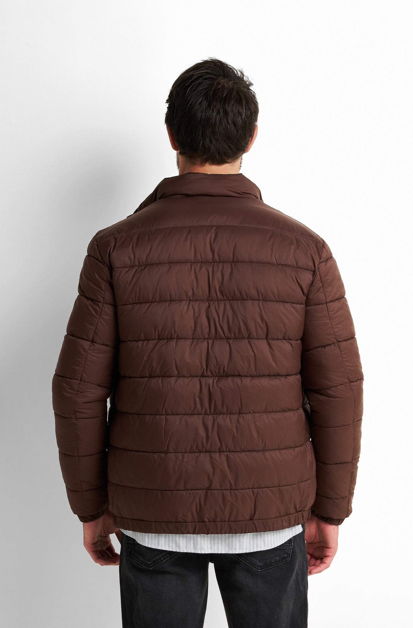 Quilted Collared Jacket