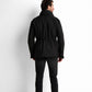 Pleated Hooded Jacket