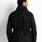 Pleated Hooded Jacket