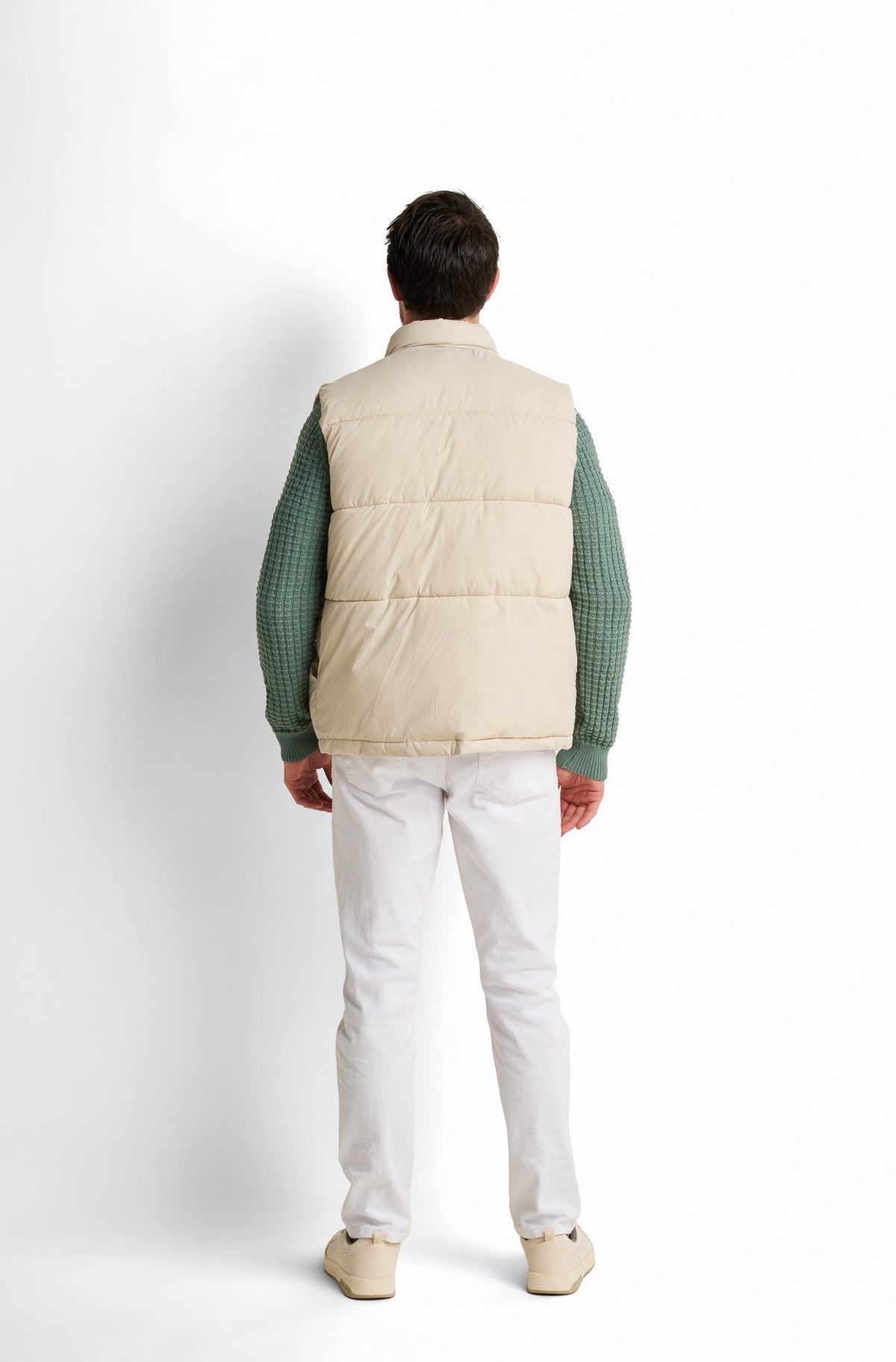 Quilted Drawstring Vest
