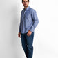 Button-Front Collared Shirt