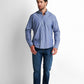 Button-Front Collared Shirt