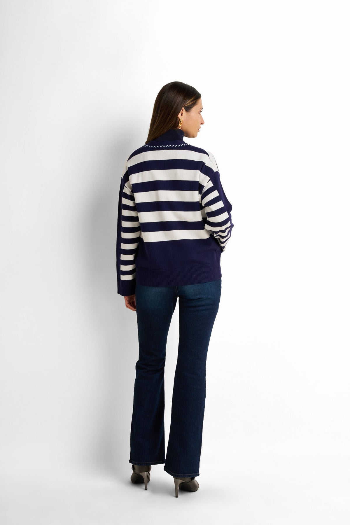 Loose-Fit Drop-Shoulder Cardigan