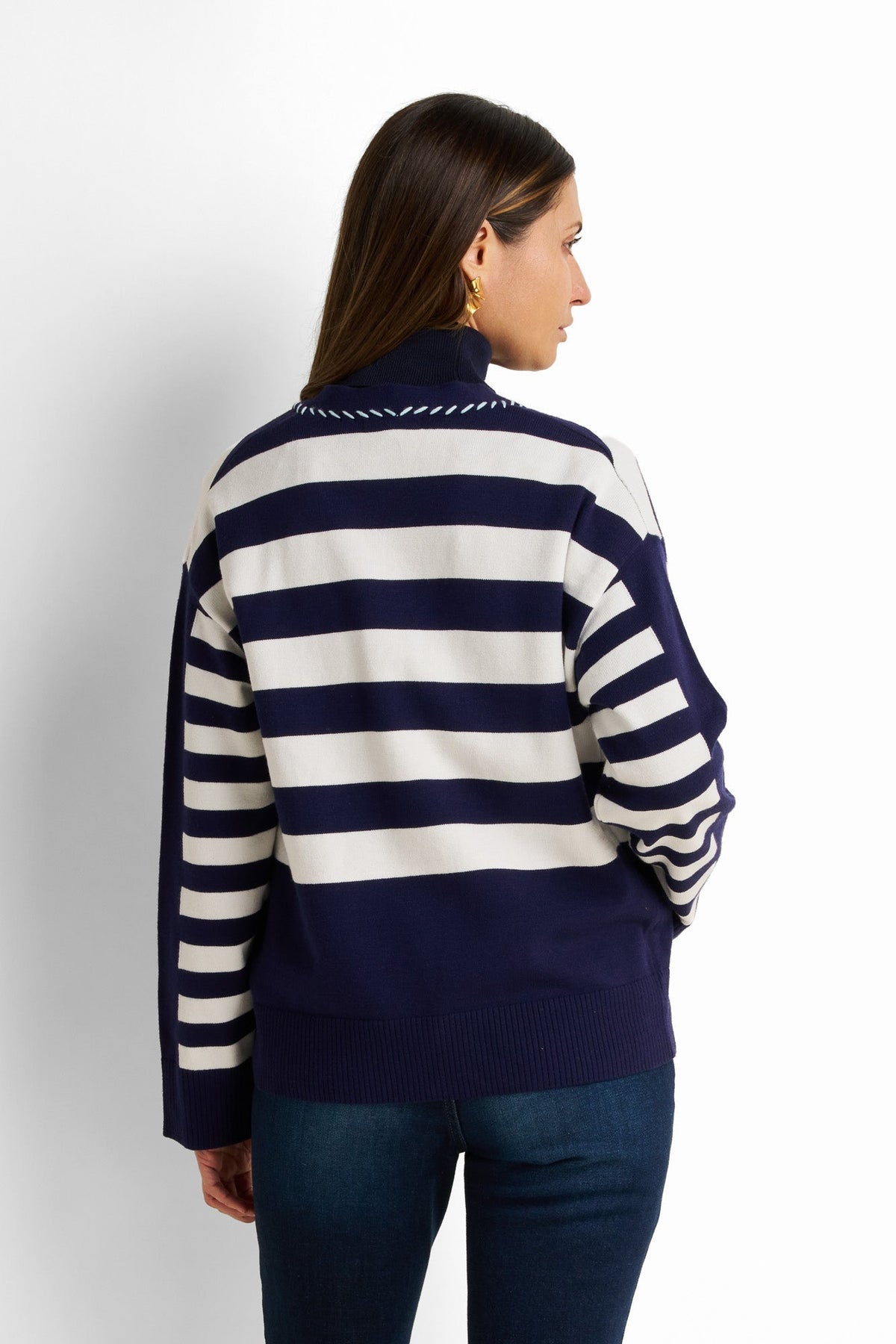 Loose-Fit Drop-Shoulder Cardigan