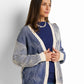 Loose-Fit V-Neck Cardigan