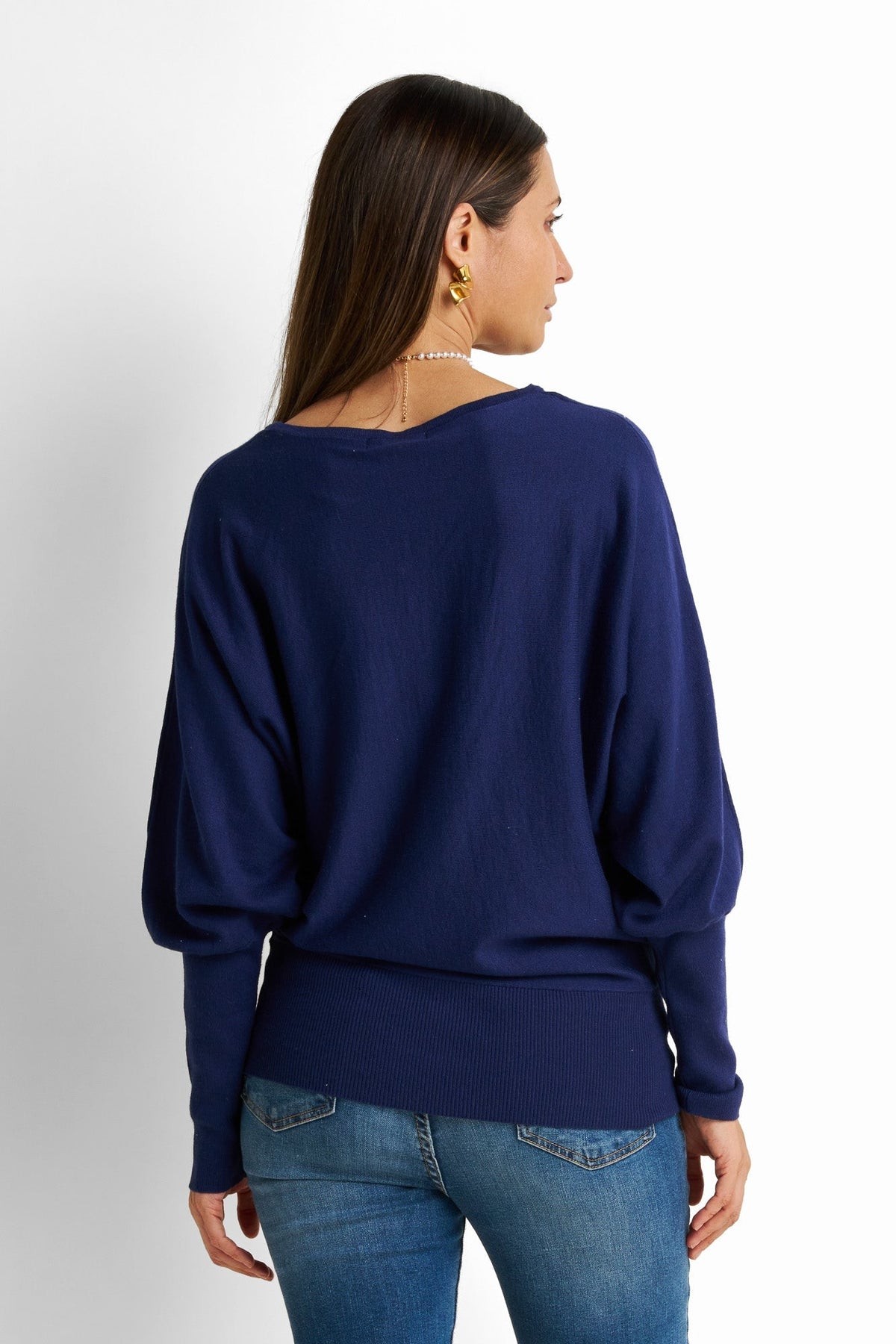 Relaxed-Fit Drop-Shoulder Pullover