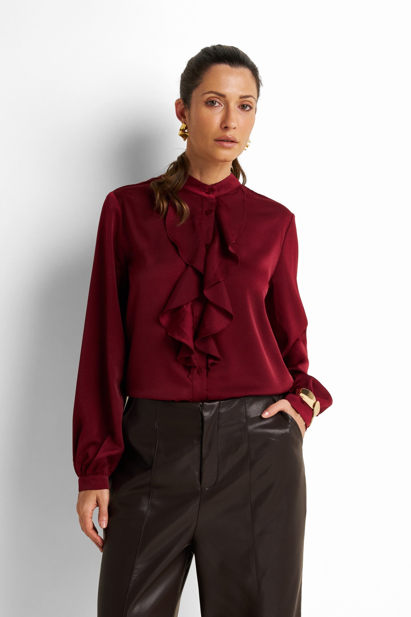 Ruffled Blouse