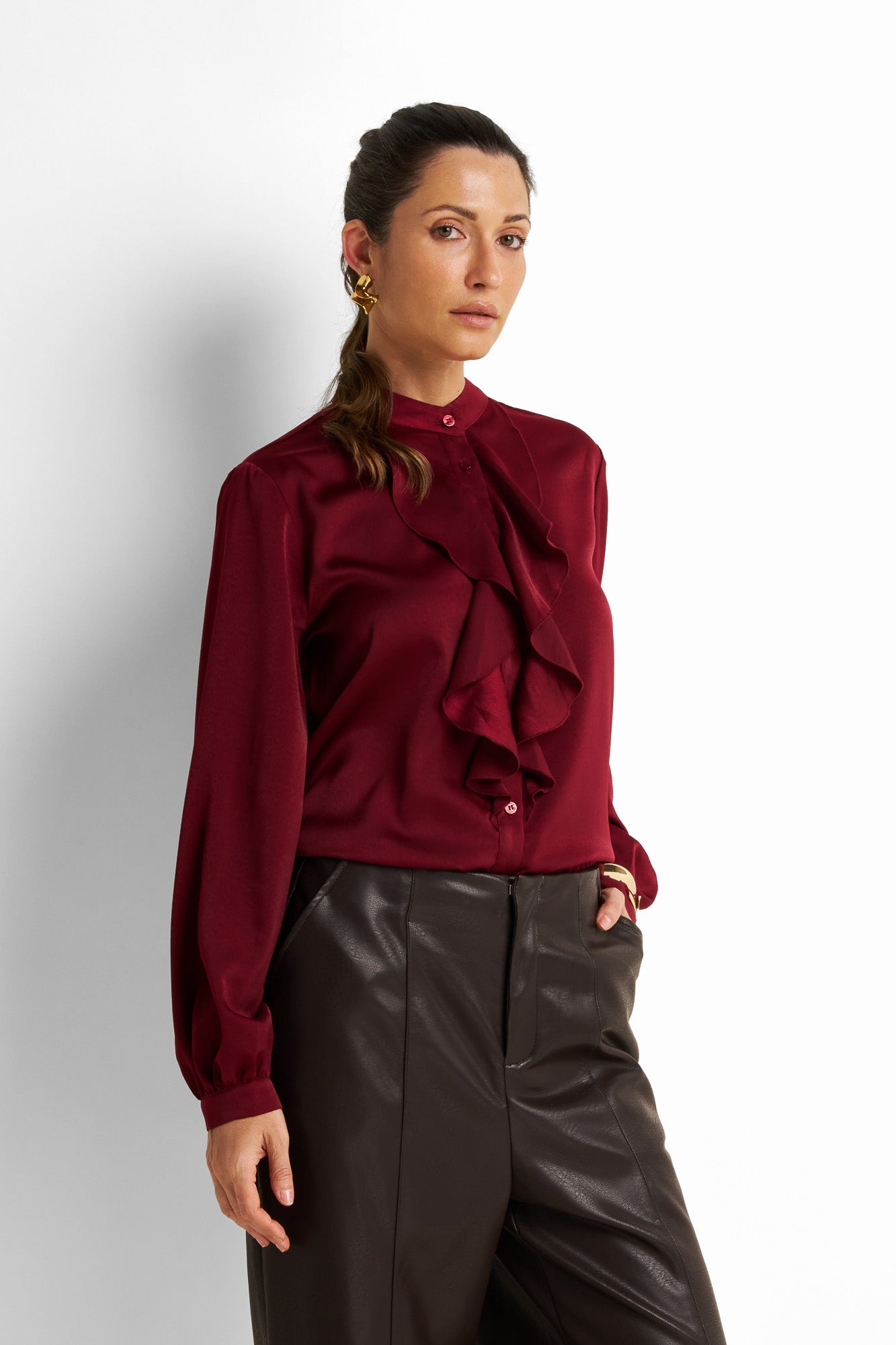 Ruffled Blouse