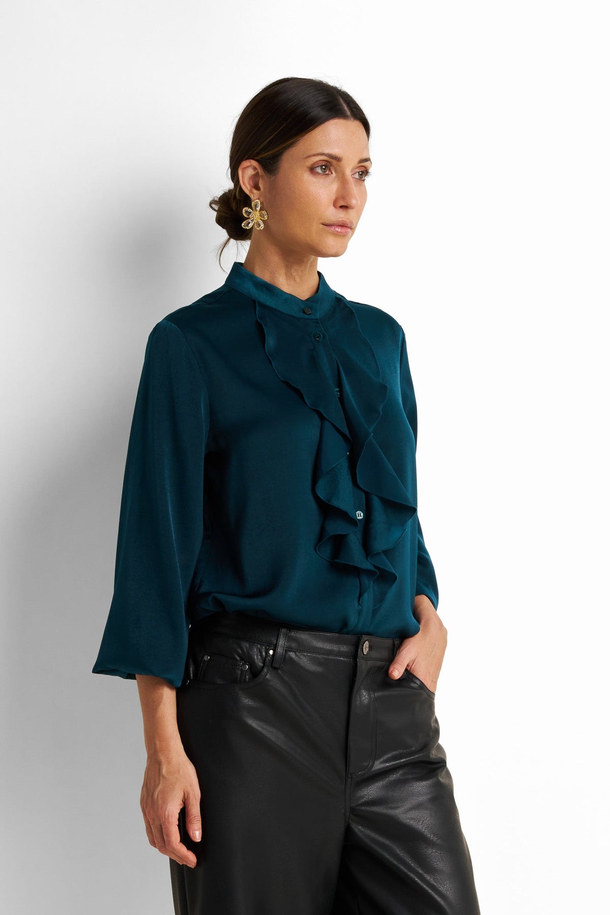 Ruffled Blouse