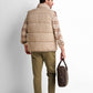 Quilted Zip-Front Vest