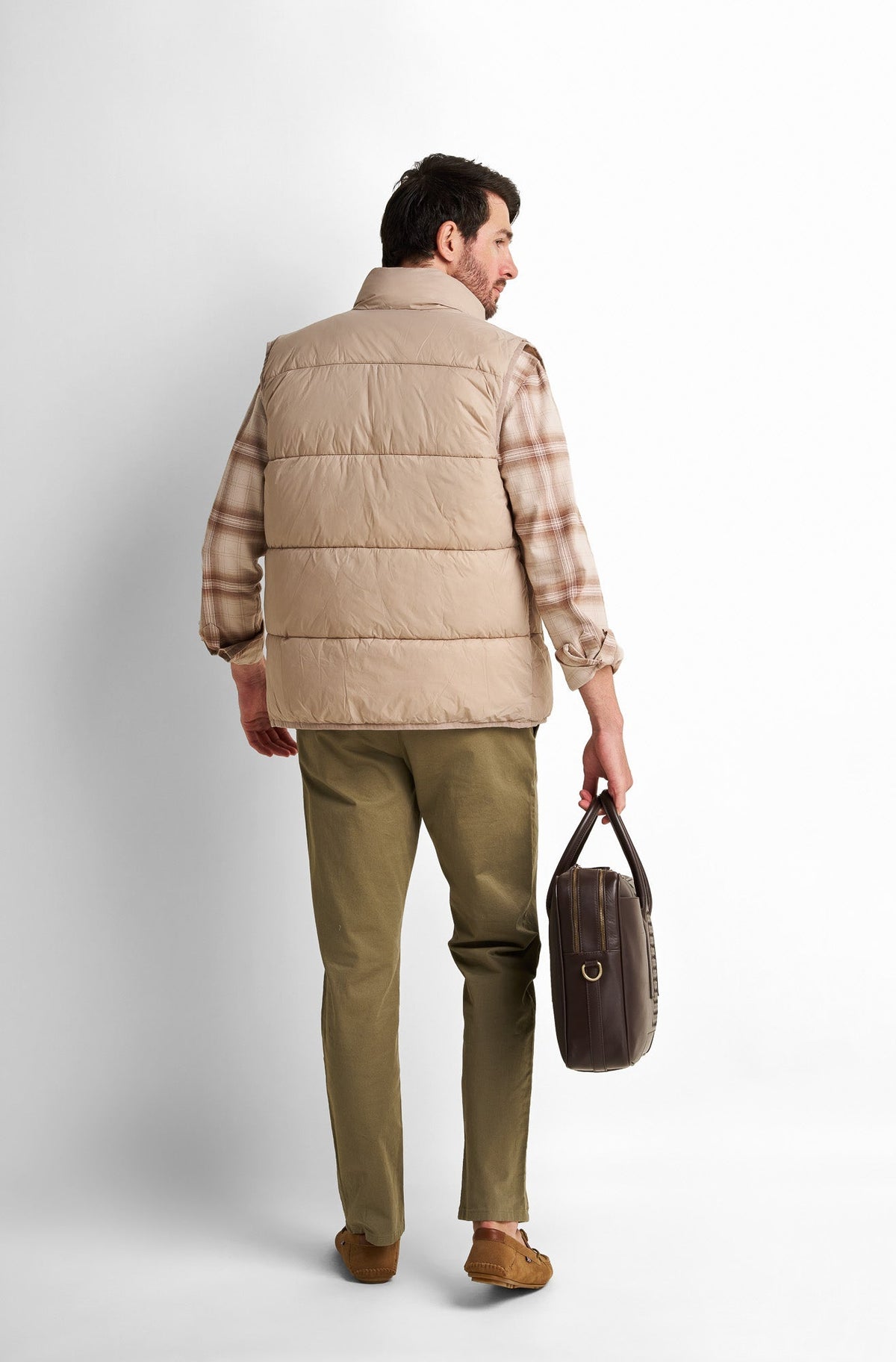 Quilted Zip-Front Vest